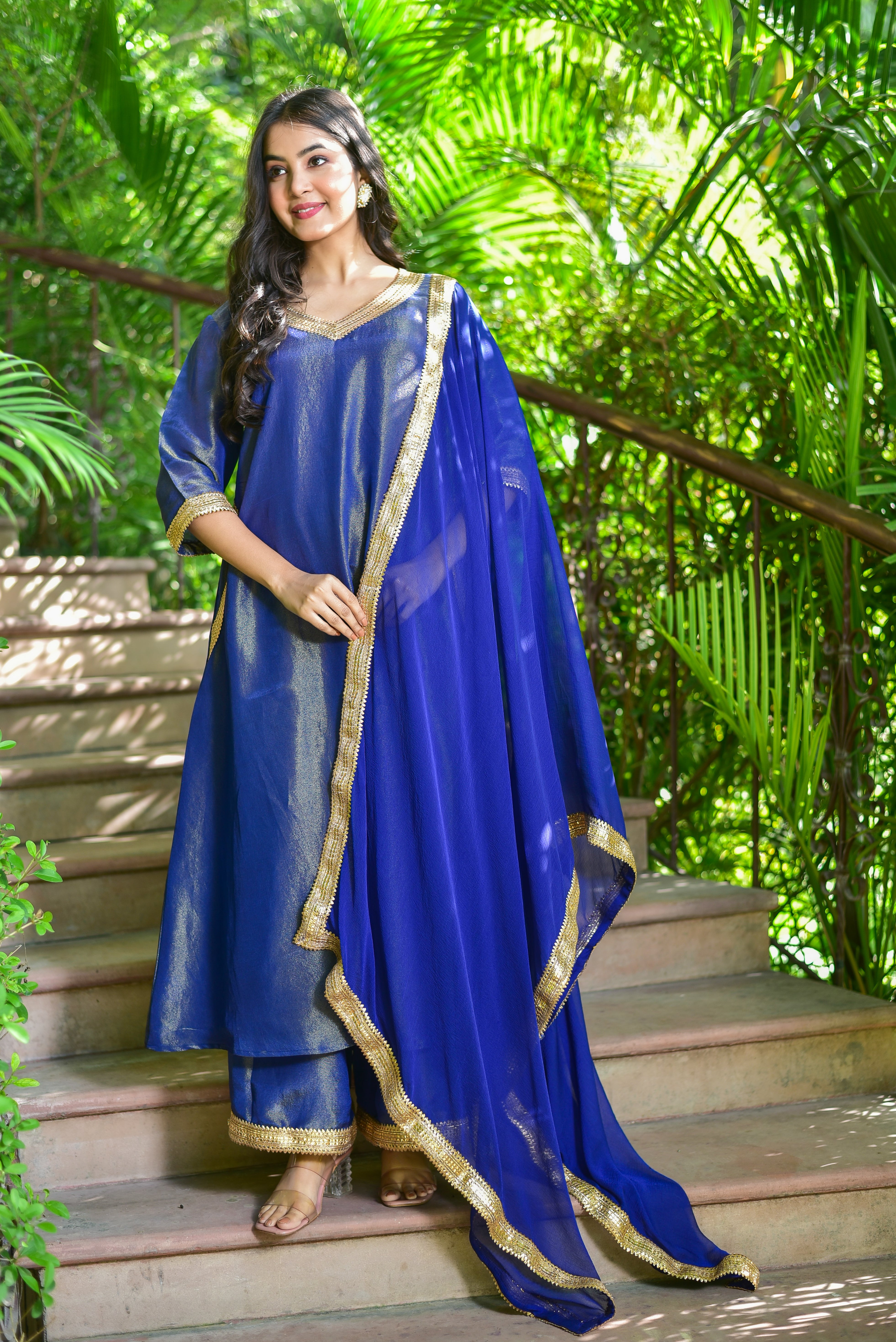 Ocean Pearl Kurta Set