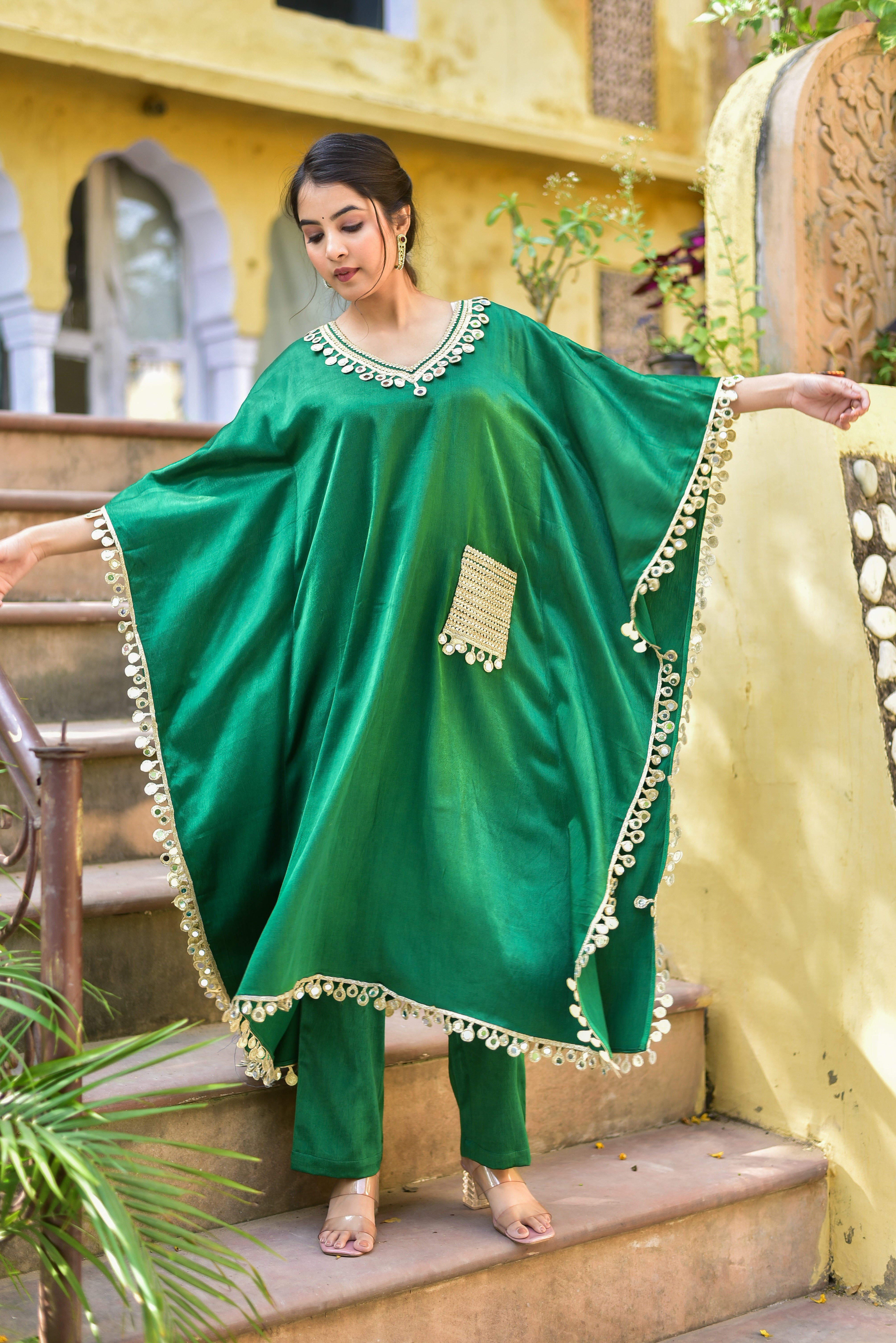 Forest Glaze Mirror Work Set