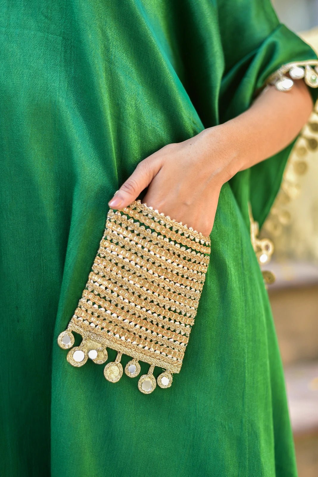 Forest Glaze Mirror Work Set