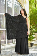 Black Majesty Cape Dress