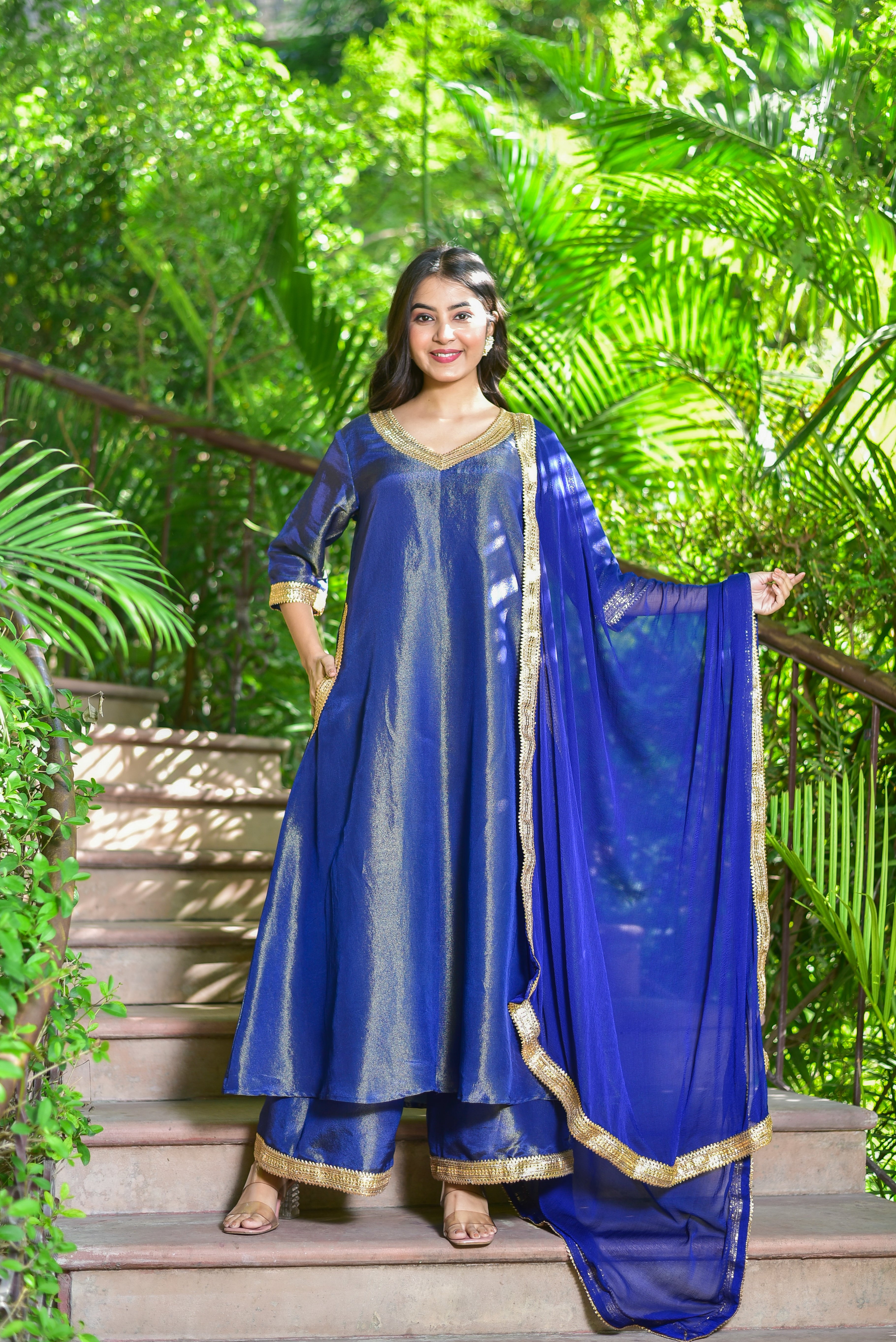 Ocean Pearl Kurta Set