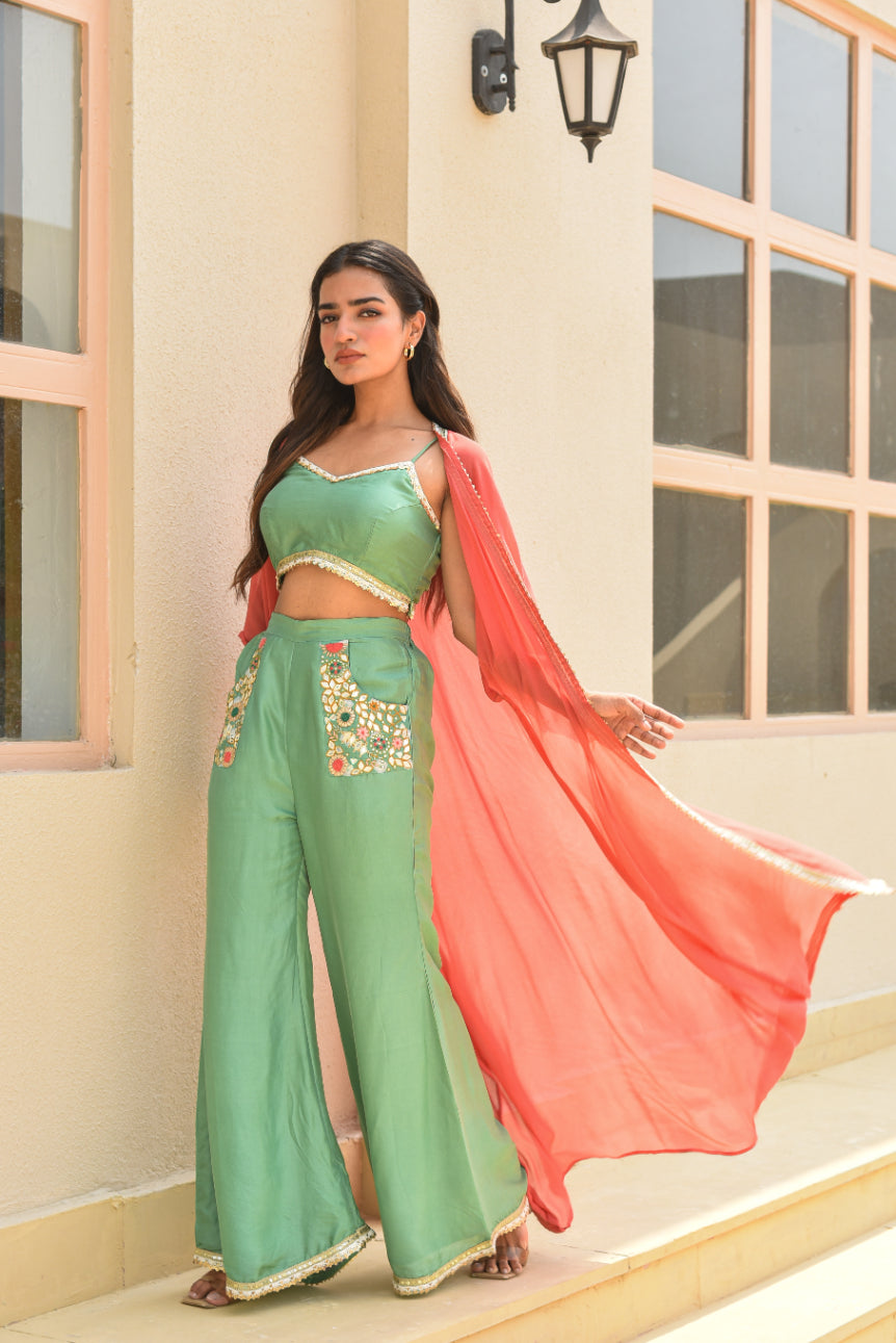 Sage Green 3 Pcs Set