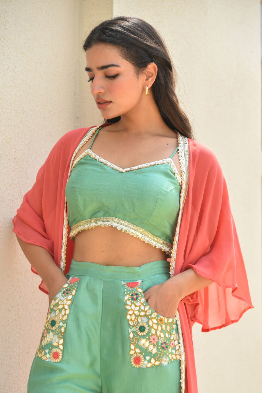 Sage Green 3 Pcs Set