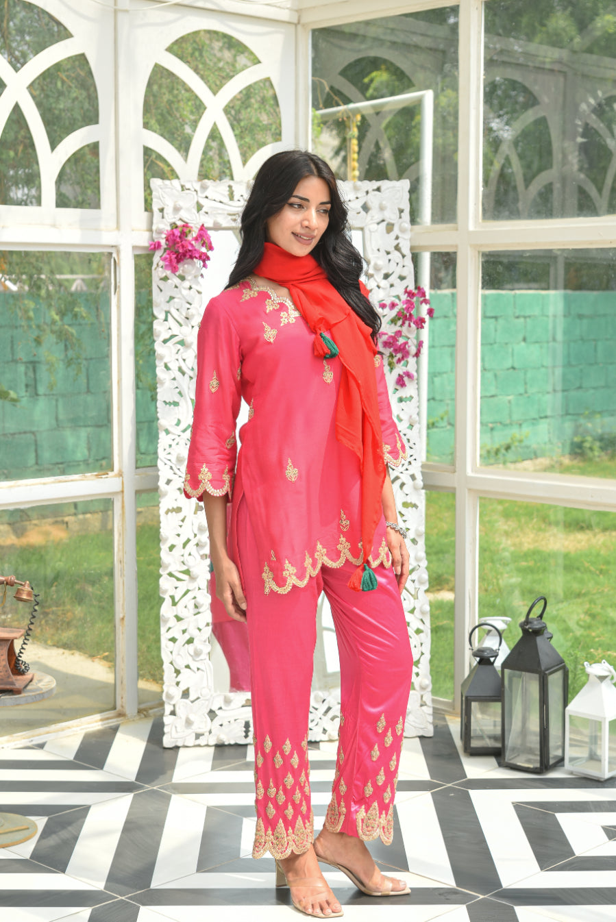 Peony Pink 3 Pcs Set
