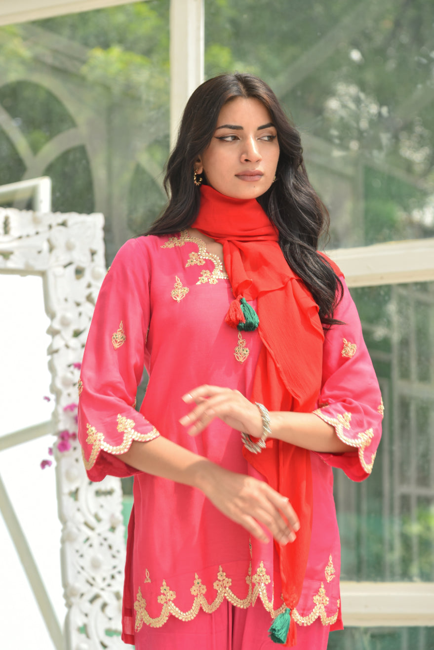 Peony Pink 3 Pcs Set