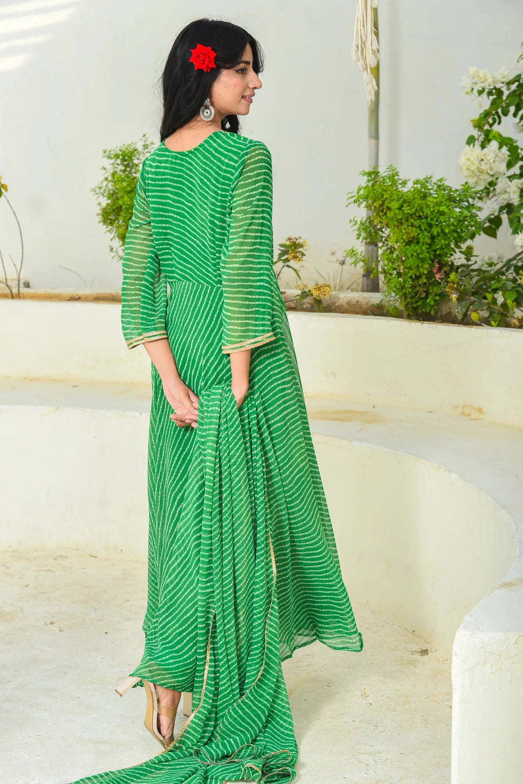 Mothada Umbrella Lehenga Set